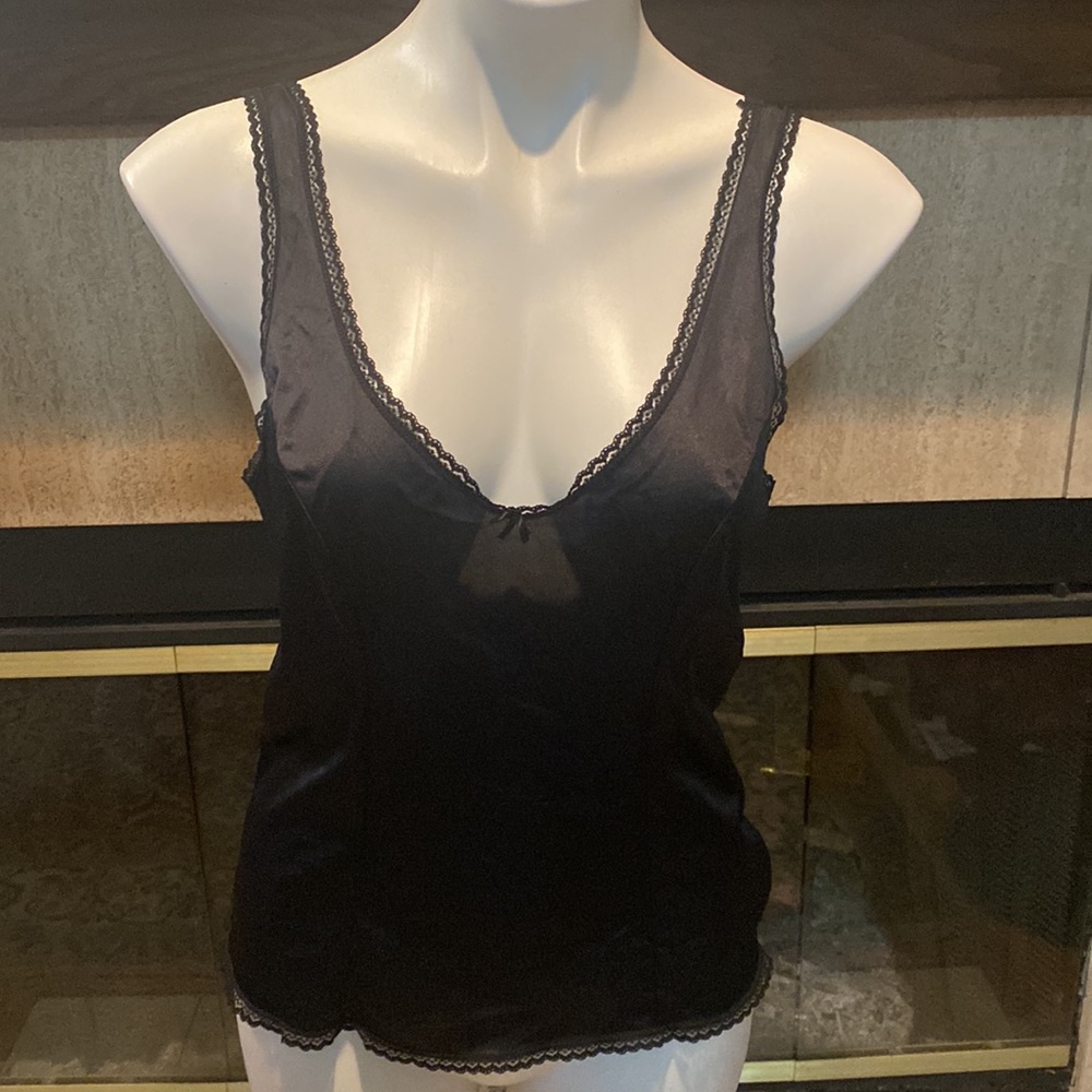 Vanity Fair lace trim 17-760 no-cling camisole size 36/42